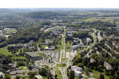 Bild Mulhouse von oben